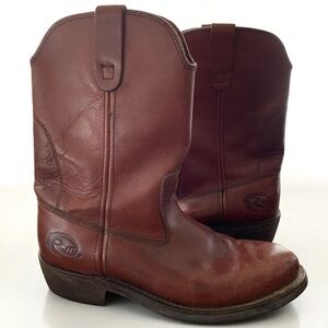 Road Mate Men’s Genuine Leather Butter Soft Pillow Sock Style GW-01 Boots Sz 8.5